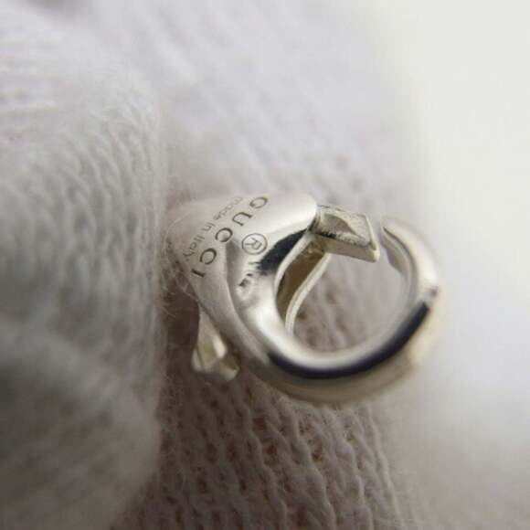 Gucci Double G Mother of Pearl Small Chain Silver Bracelet - Picture 11 of 11